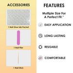 Pure And Nail Art Combo(SPN699-SPN707) - Shills Professional