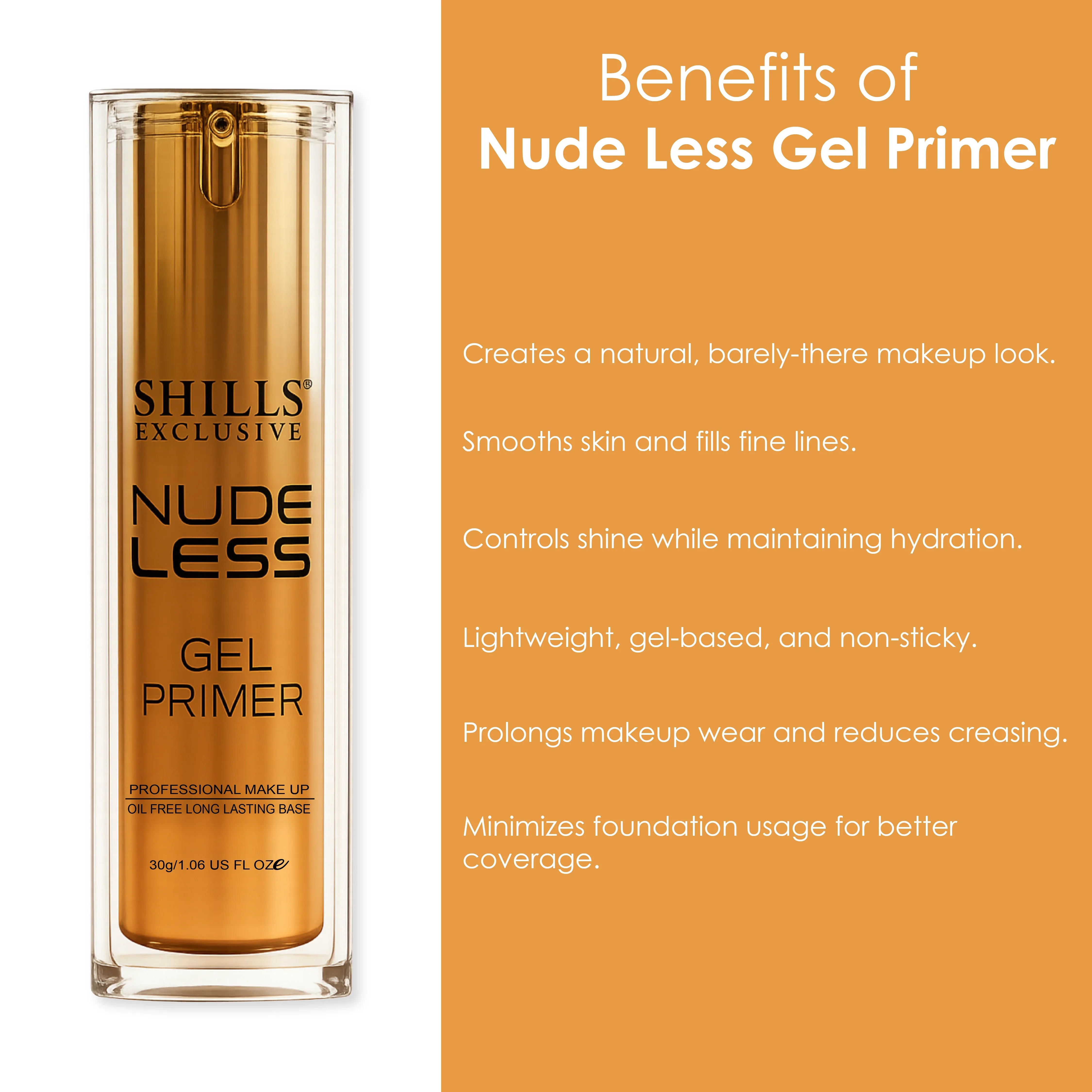 Nude Less Gel Primer - Shills Professional