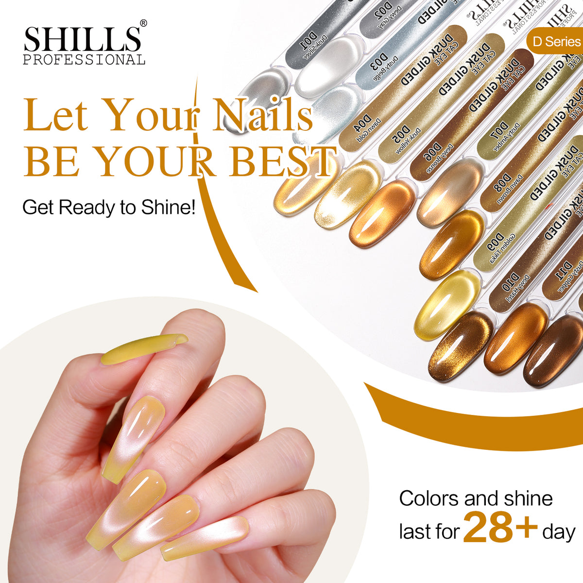DUSK GLIDED CAT EYE GEL POLISH SET