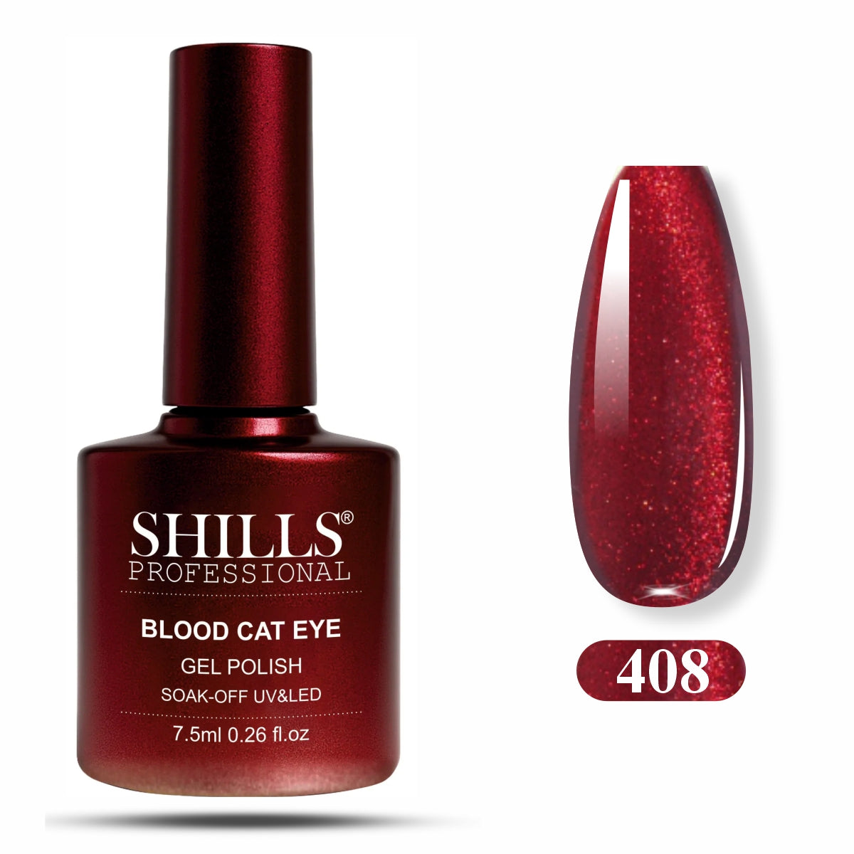 Blood Cat Eye Gel Polish