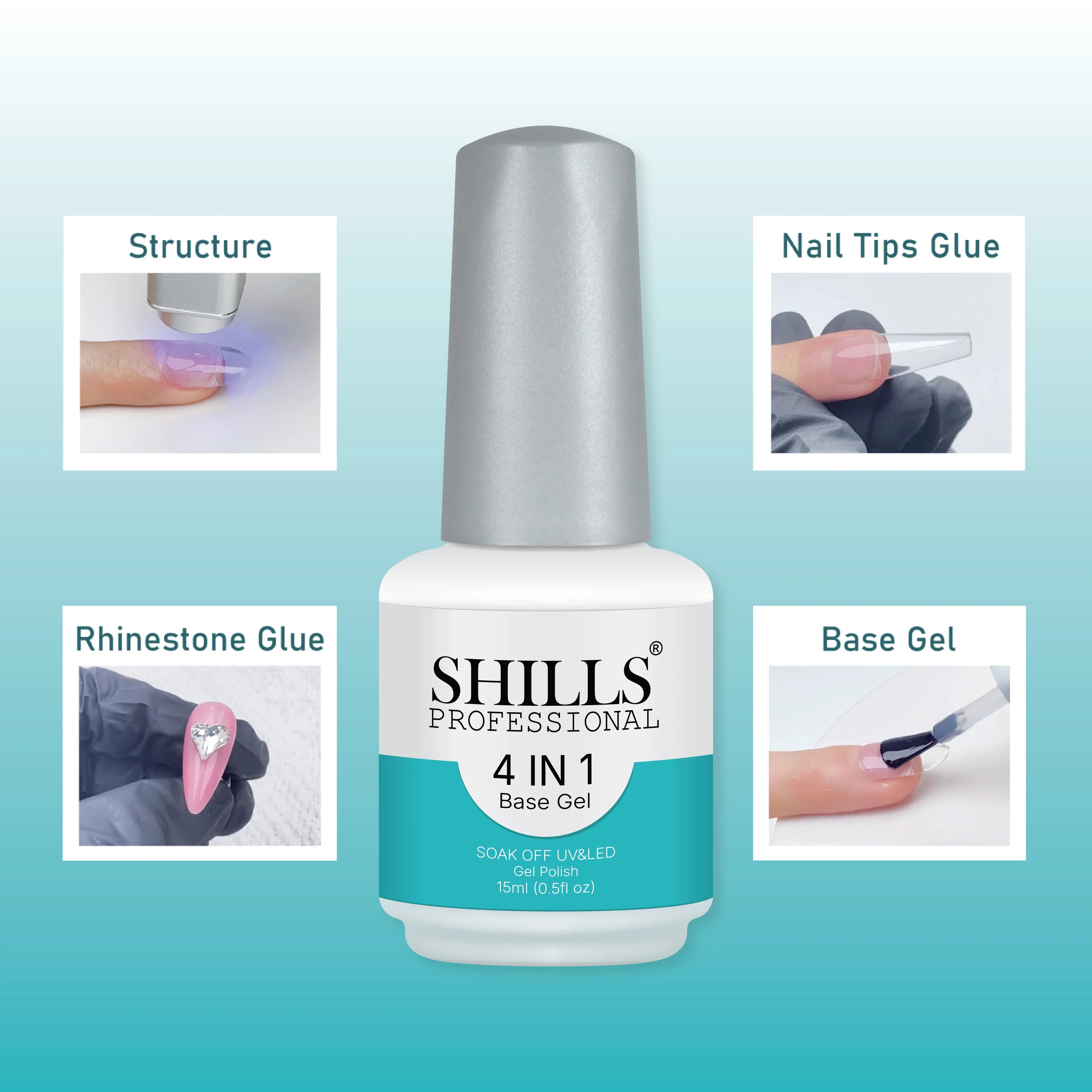 4 In 1 Base Gel - Shills Professional