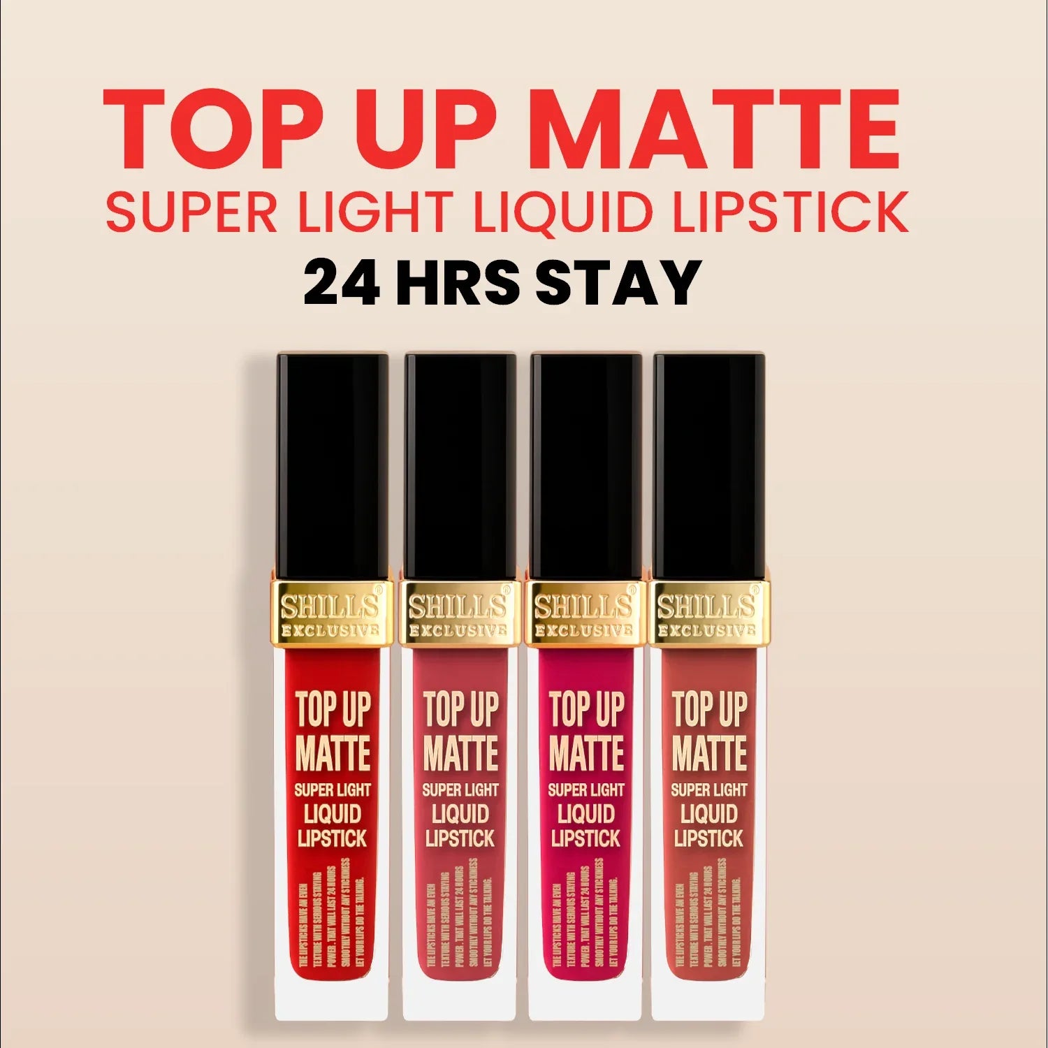 Top Up Matte Lipstick - Shills Professional