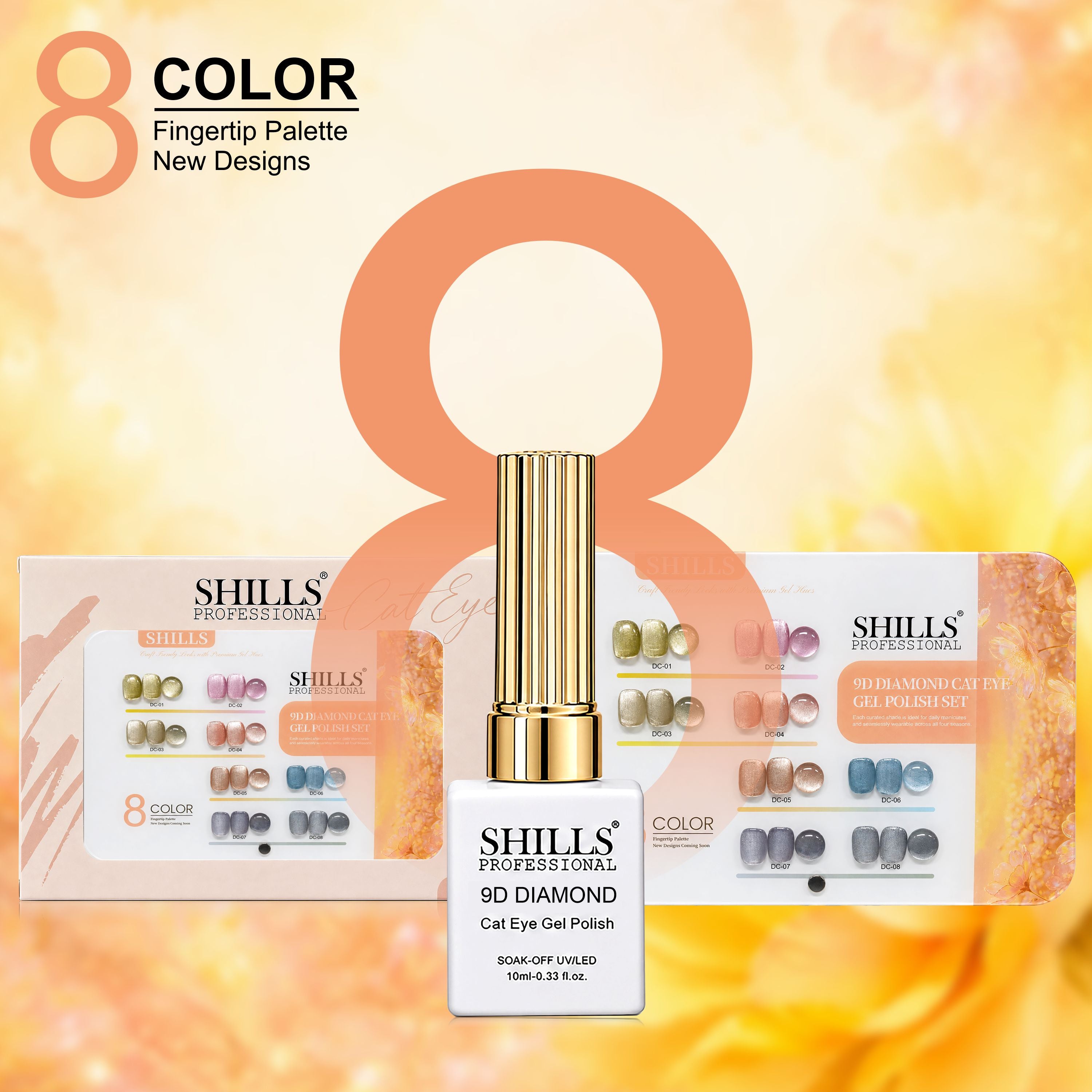 9D Diamond Cat Eye Gel Polish Set