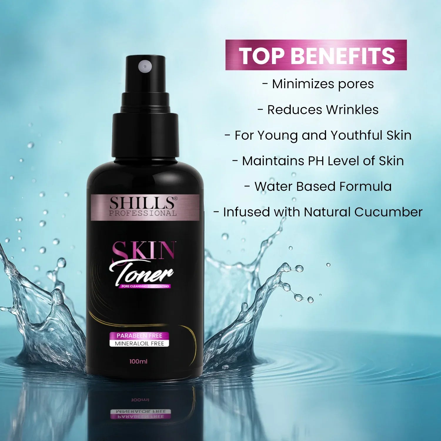Skin Toner 100ml - Shills Professional