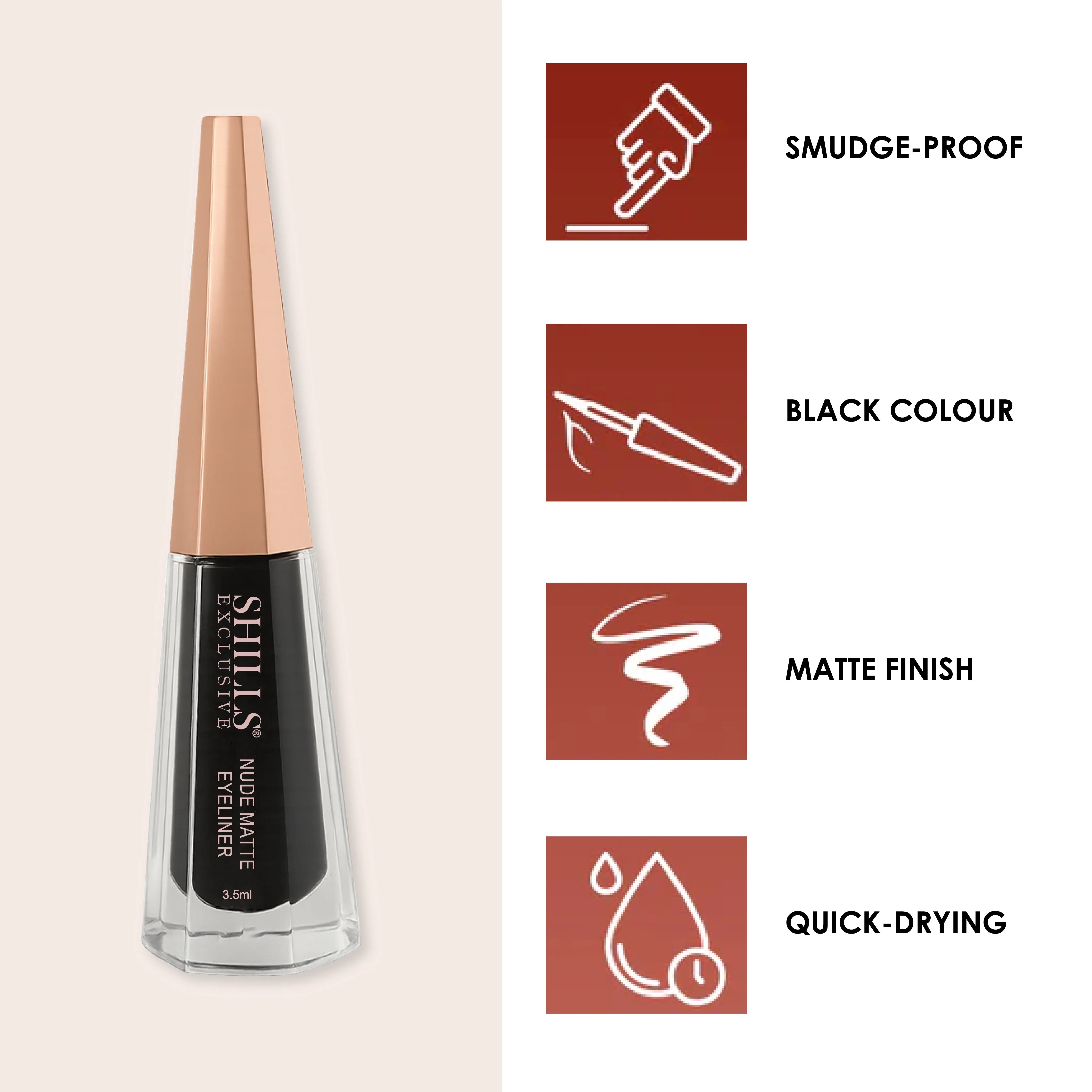 Nude Matte Eyeliner - Shills Professional