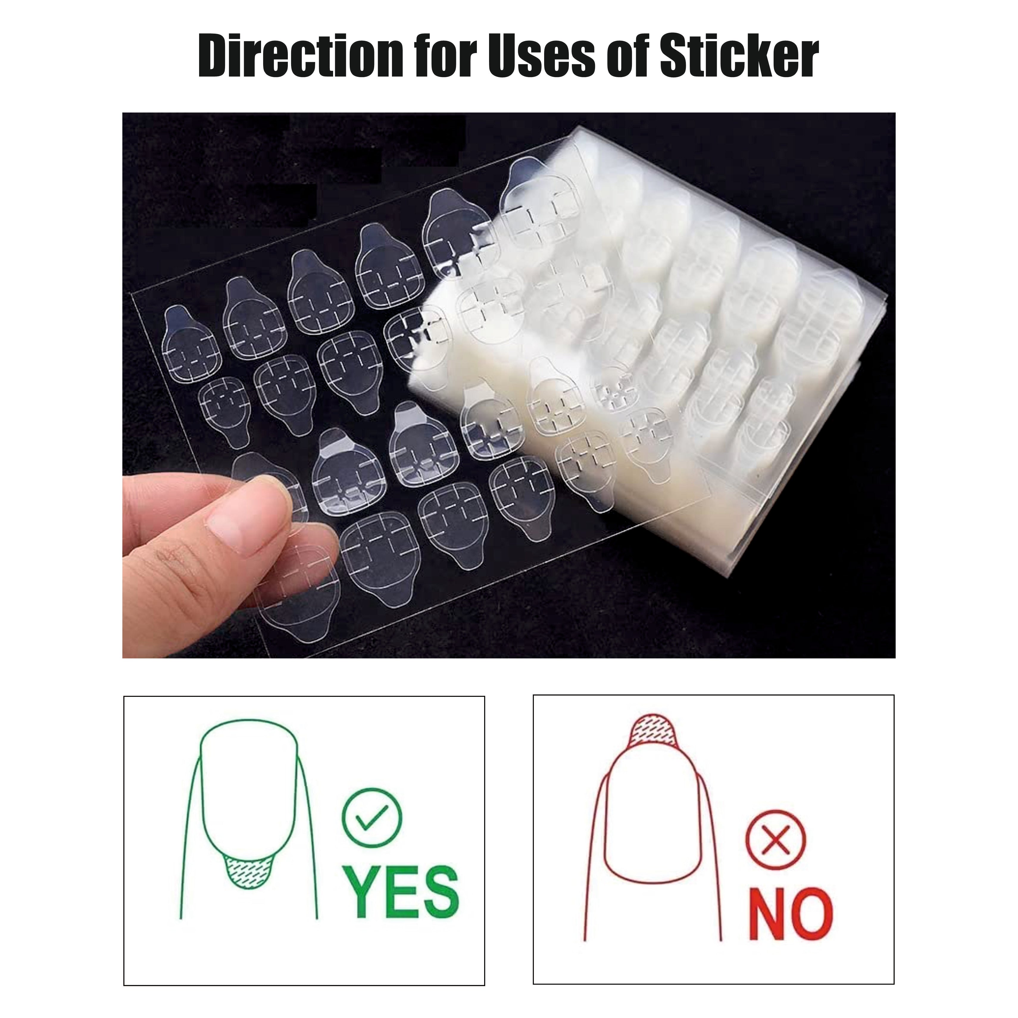 Press on French nails