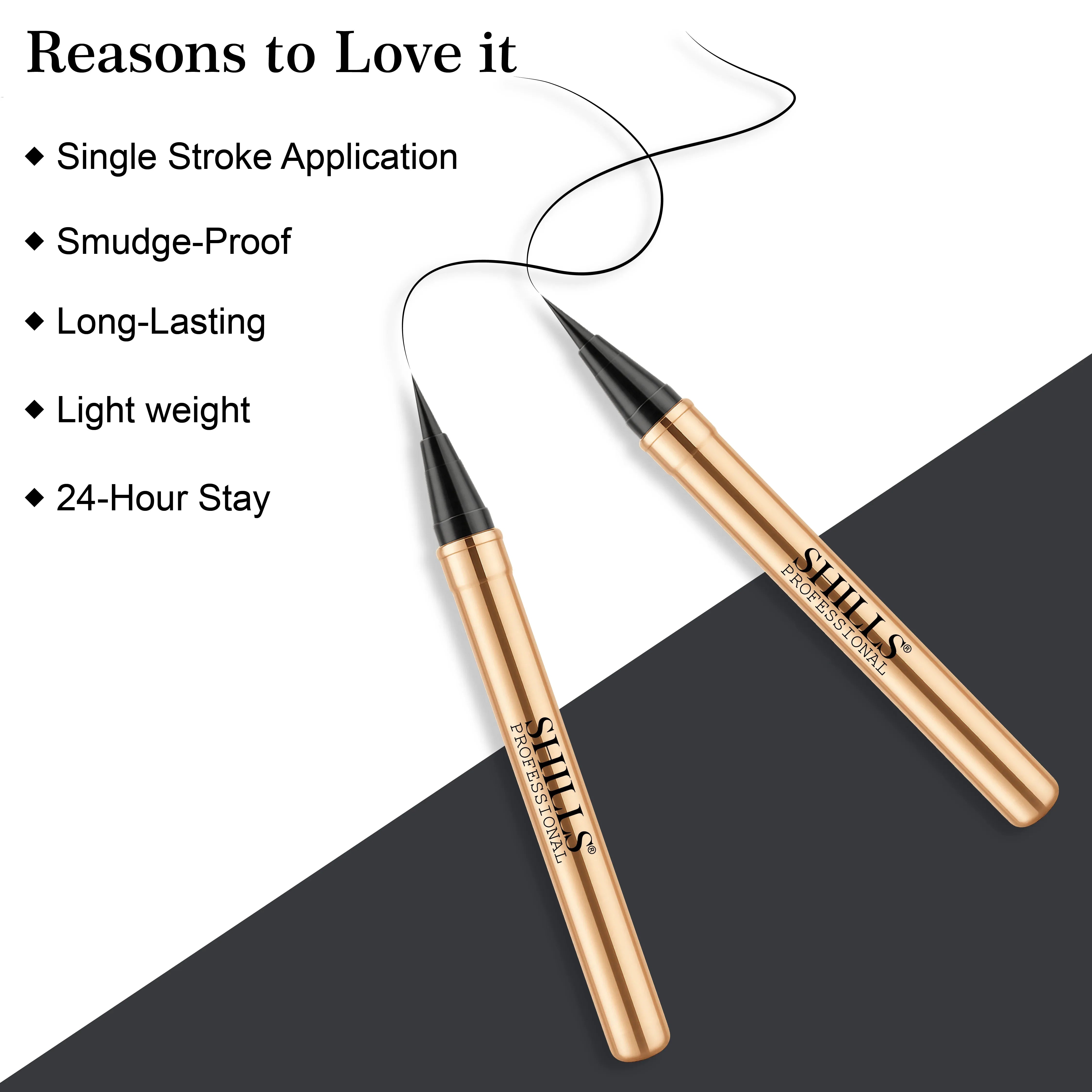One Stroke Eyeliner - Shills Professional