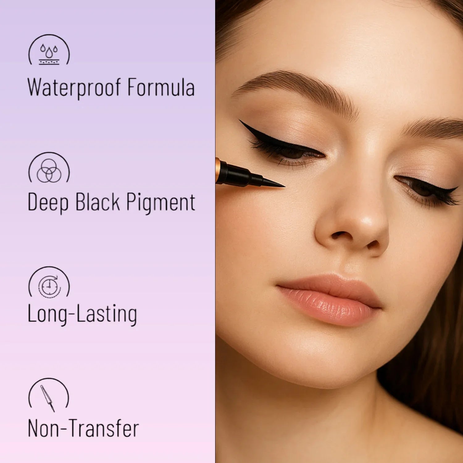 Versatile 3D Liquid Eyeliner - Shills Professional