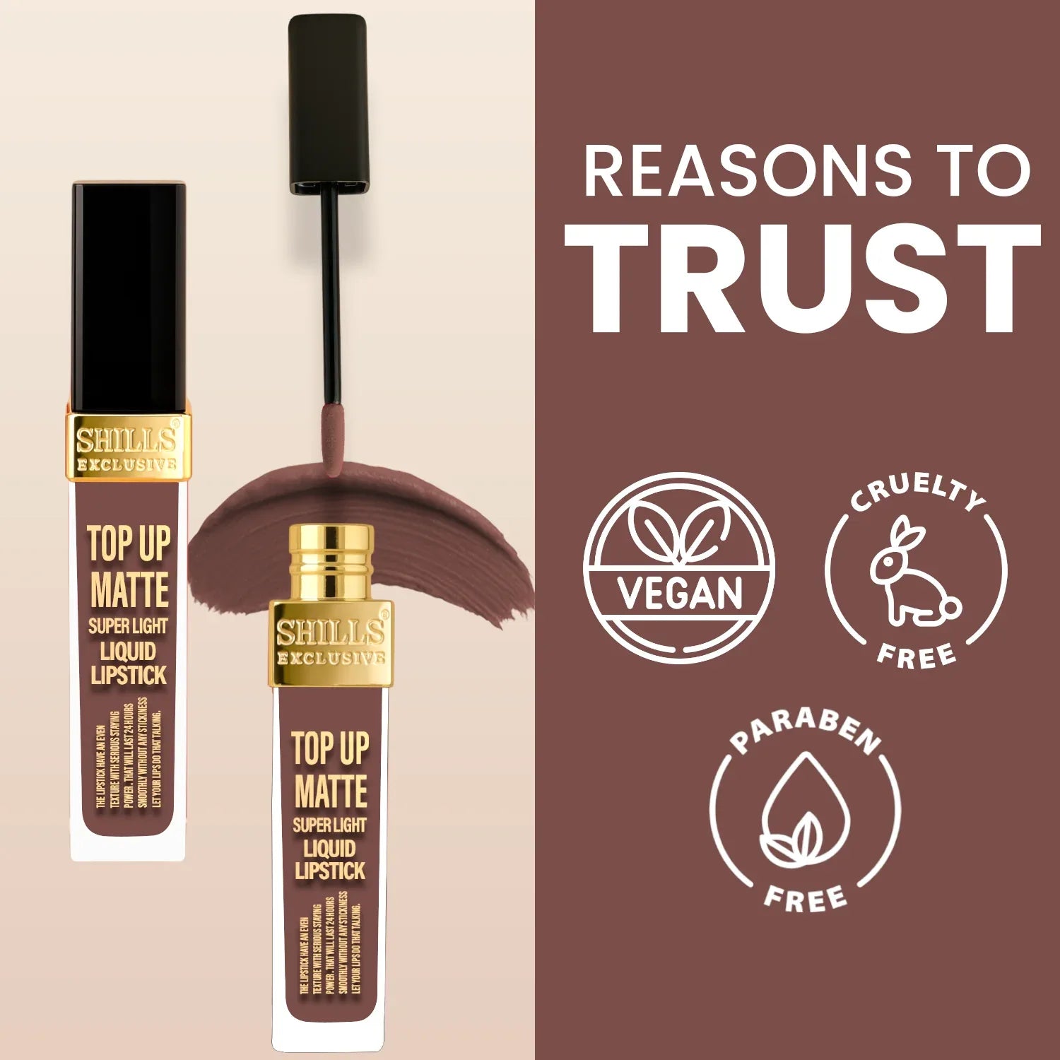 Top Up Matte Lipstick - Shills Professional