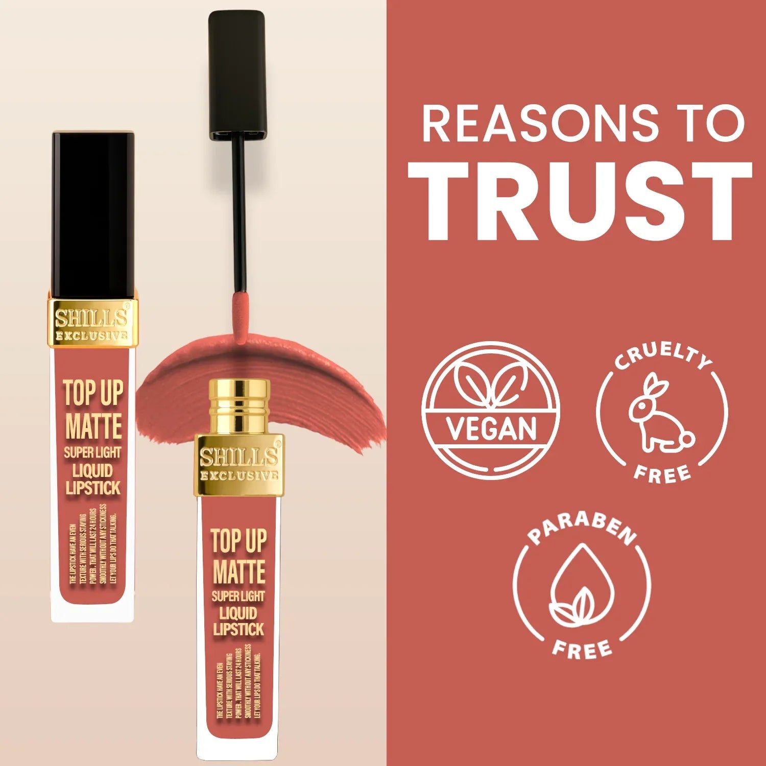 Top Up Matte Lipstick - Shills Professional