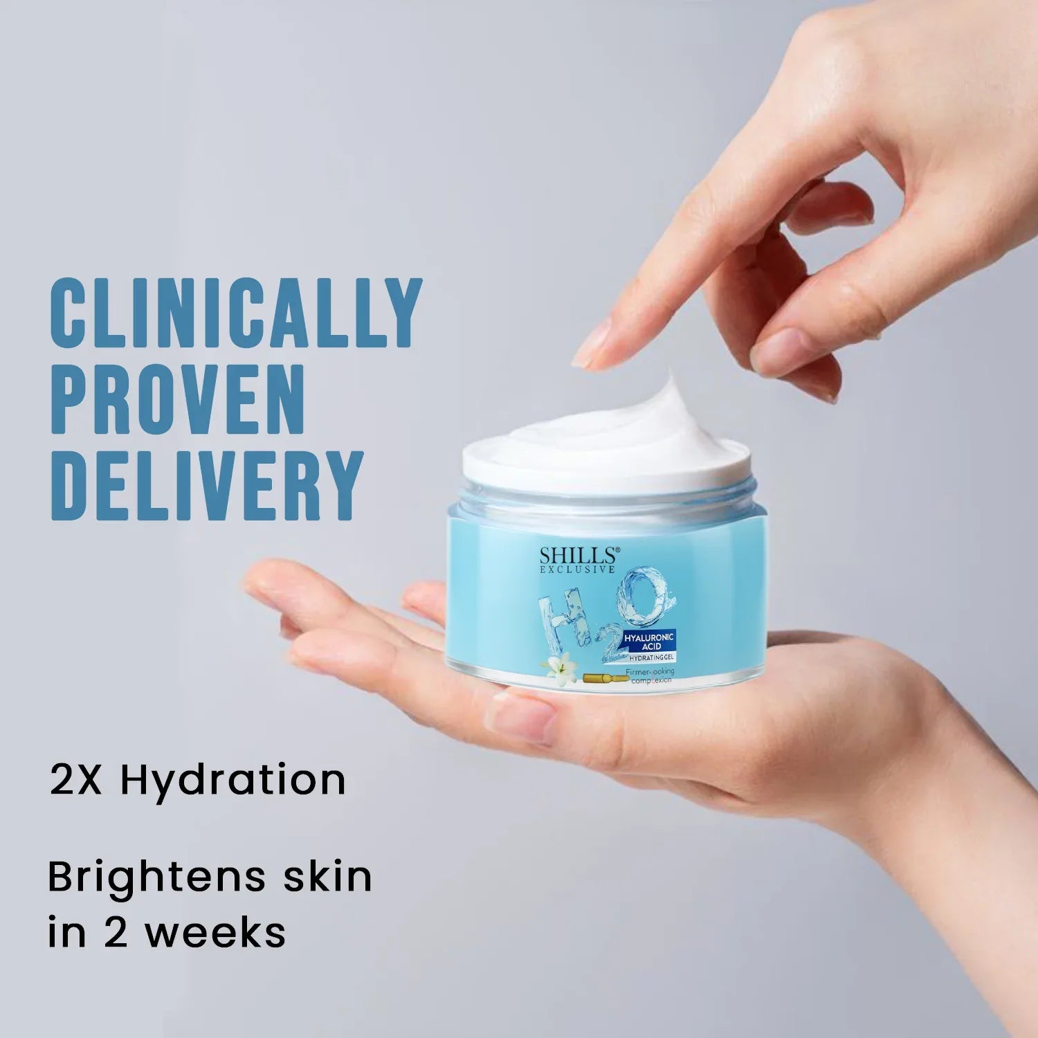 H2O Hyaluronic Acid Hydrating Gel - Shills Professional