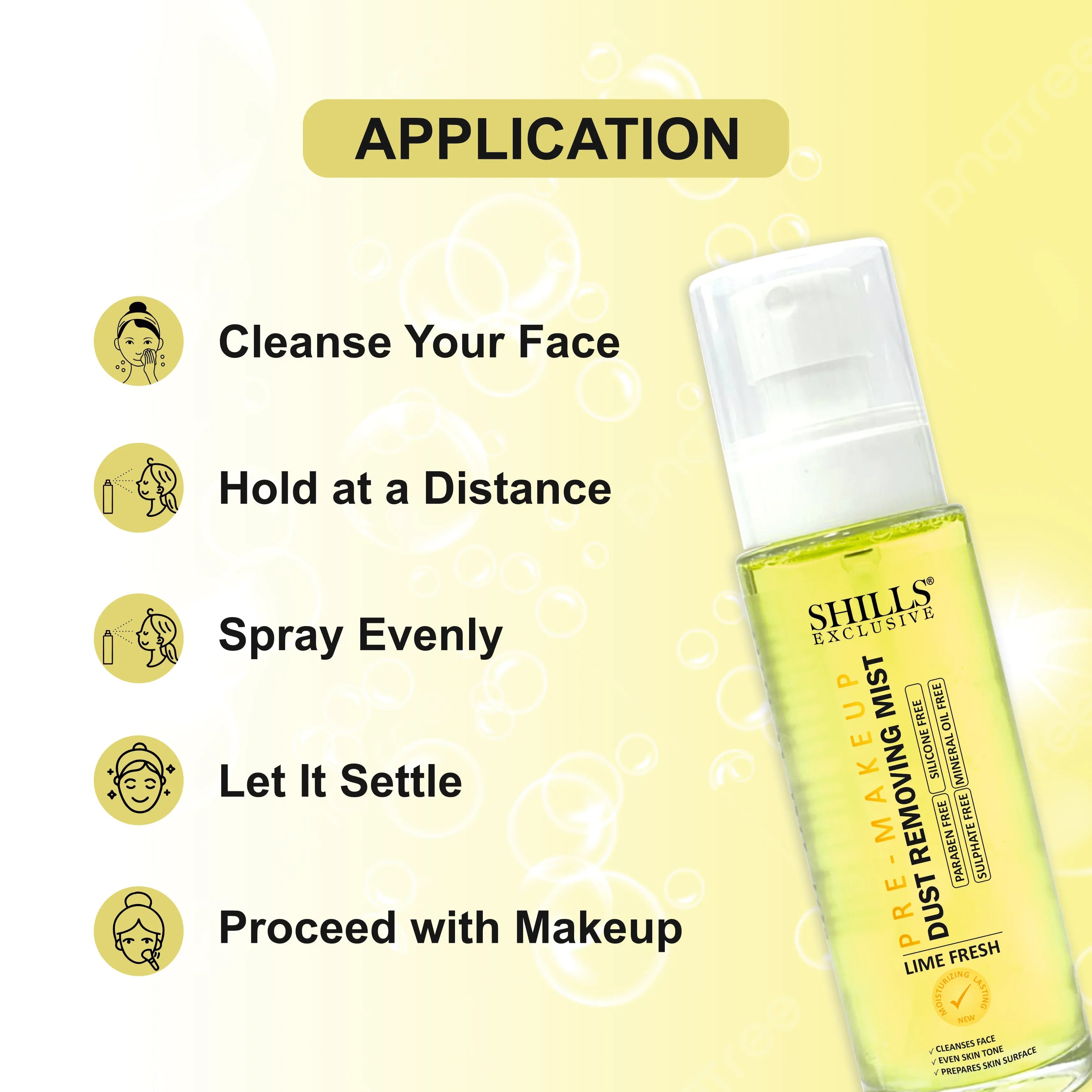 Dust Removing Mist Lime Fresh - Shills Professional