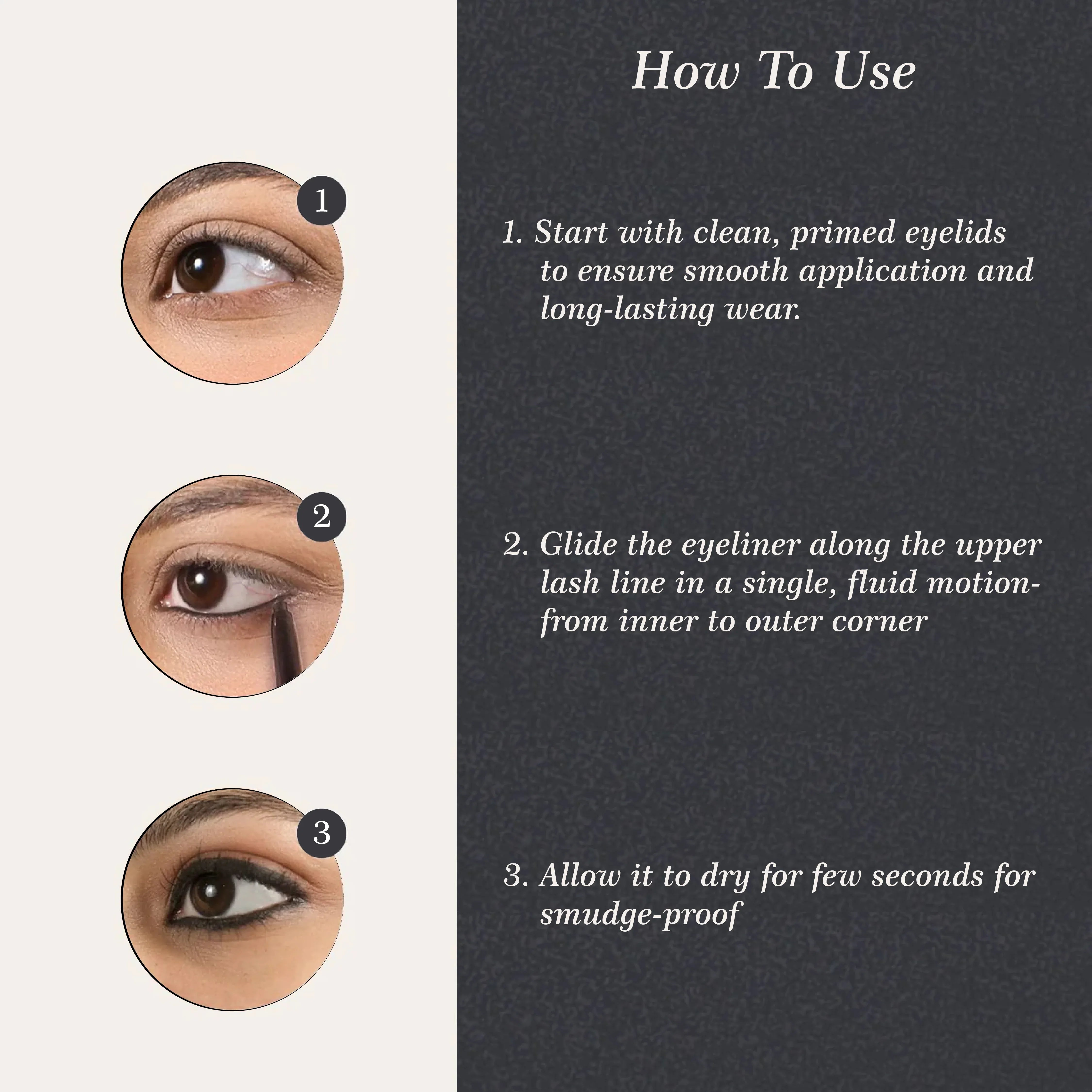 One Stroke Eyeliner - Shills Professional