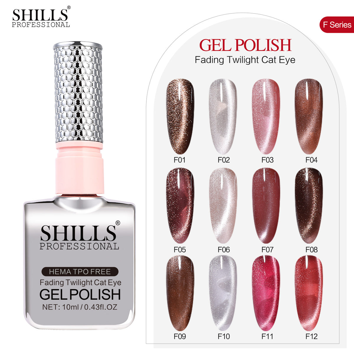 FADING TWILIGHT CAT EYE GEL POLISH SET