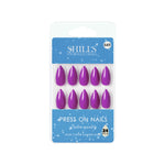 Glossy Solid Color Nails Sharp Almond(SPN631-SPN656) - Shills Professional