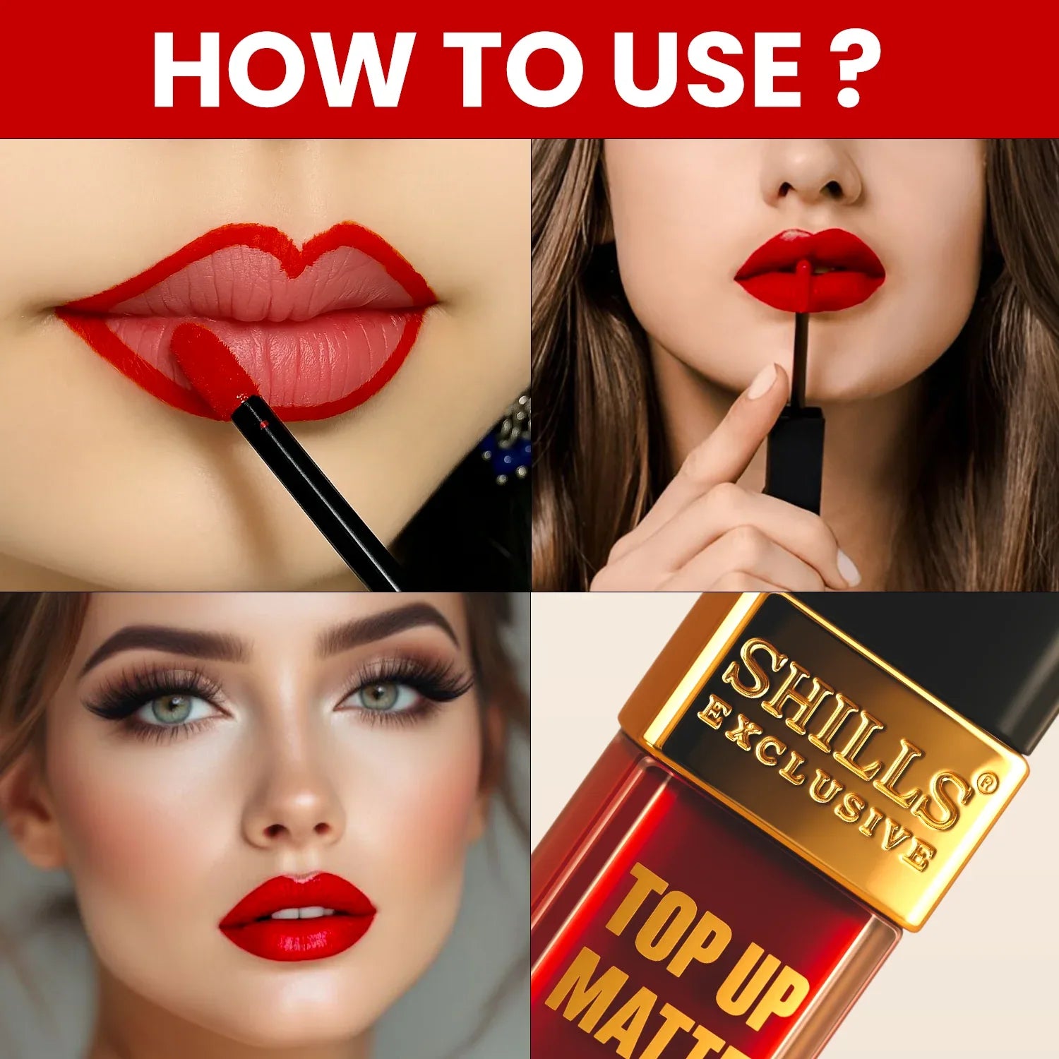 Top Up Matte Lipstick - Shills Professional