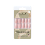 Glossy Solid Color Nails Square(SPN579-SPN604) - Shills Professional