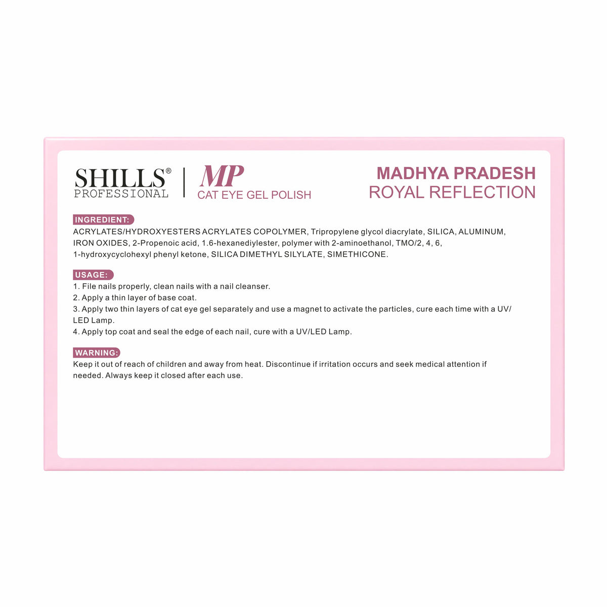 4pcs Cat Eye Set Madhya Pradesh Royal Reflection