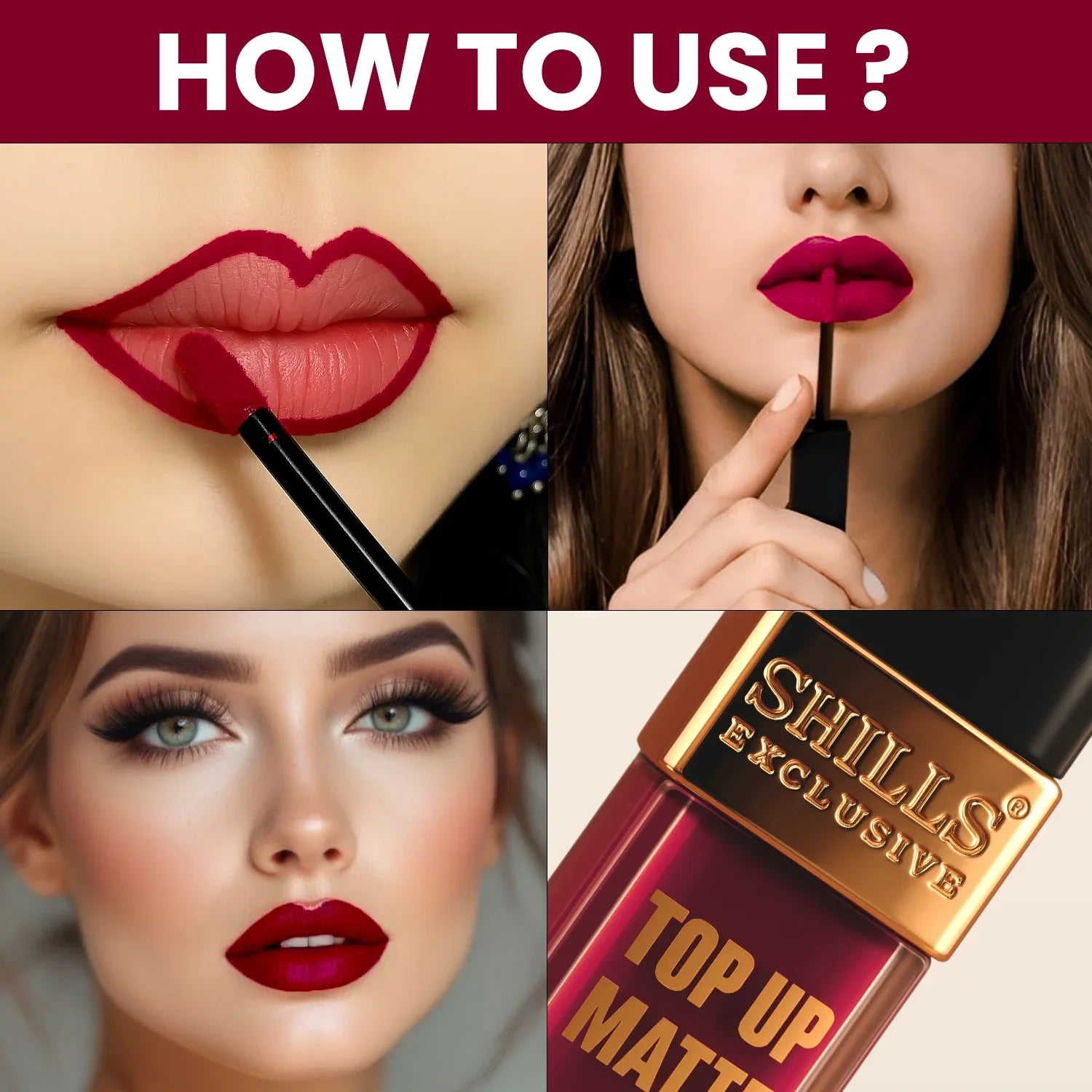 Top Up Matte Lipstick - Shills Professional