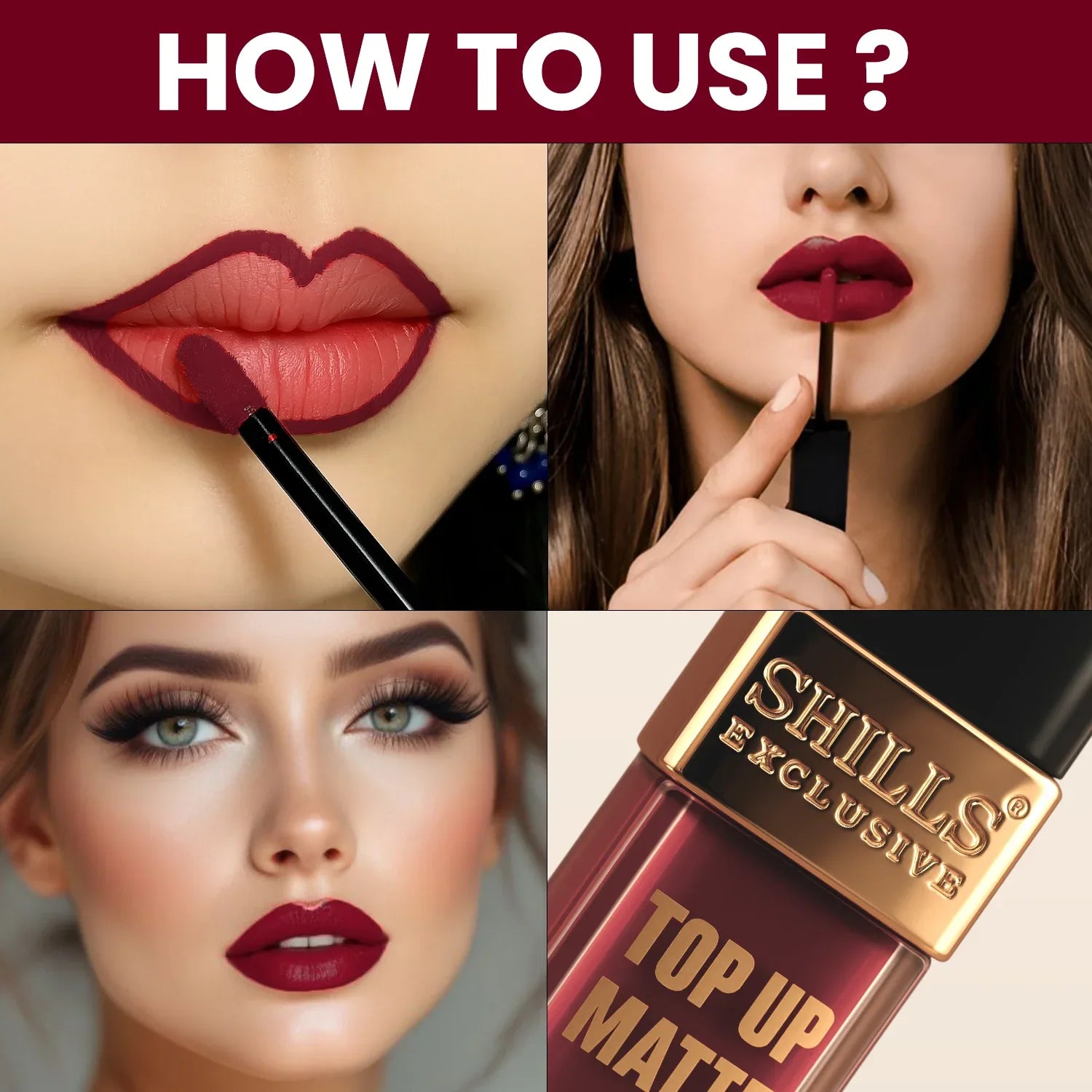 Top Up Matte Lipstick - Shills Professional