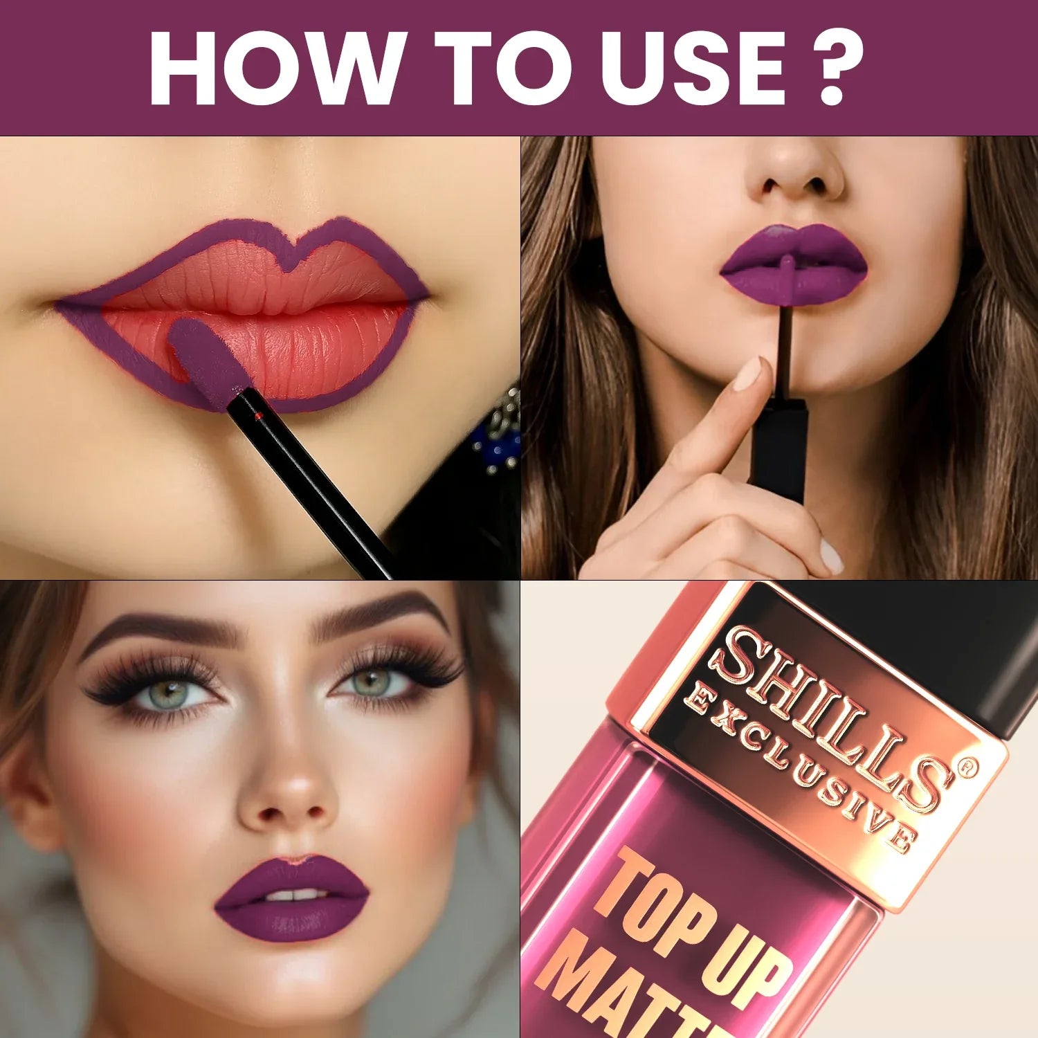 Top Up Matte Lipstick - Shills Professional