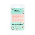Glossy Solid Color Nails Oval(SPN527-SPN552) - Shills Professional