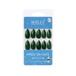 Glossy Solid Color Nails Sharp Almond(SPN605-SPN630) - Shills Professional