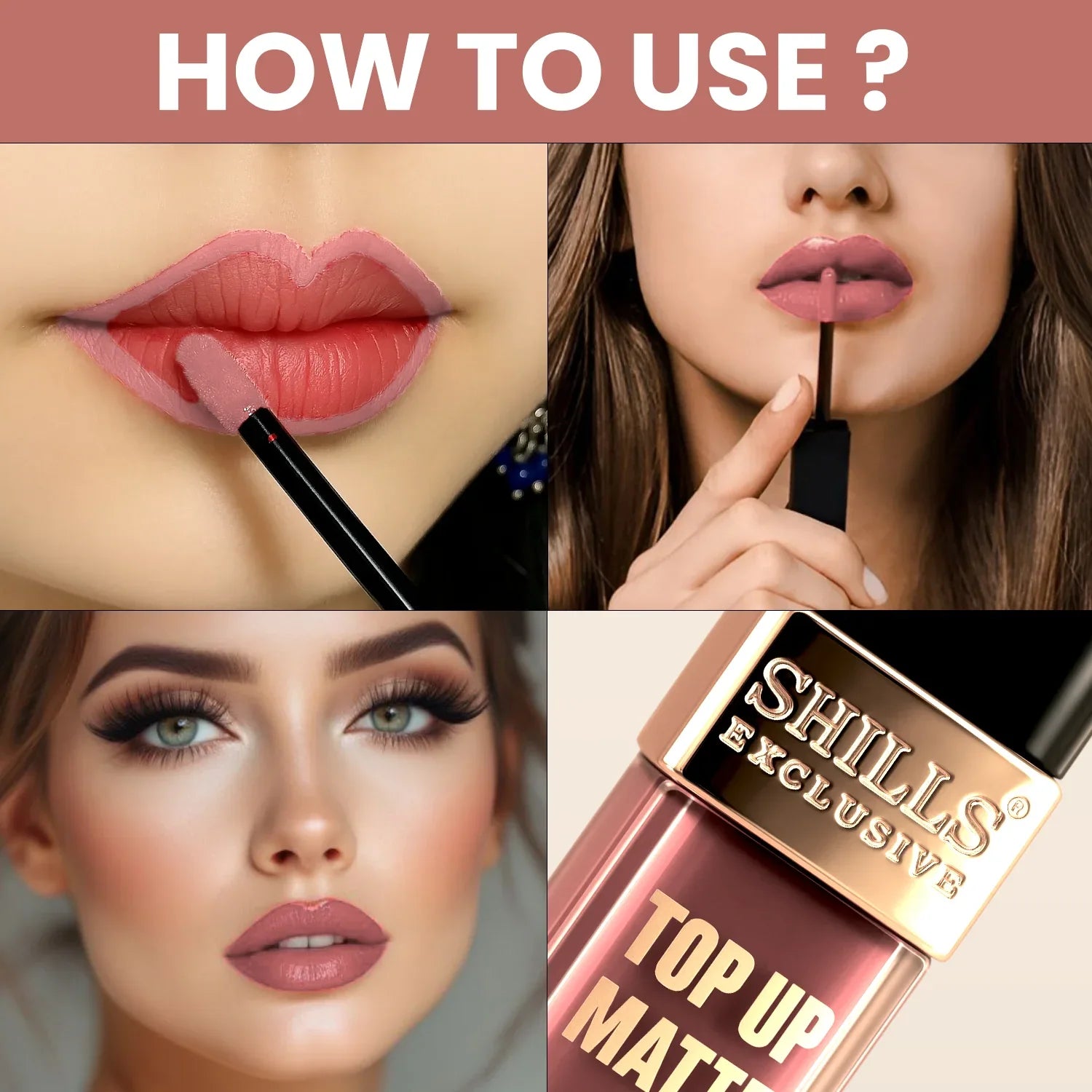 Top Up Matte Lipstick - Shills Professional