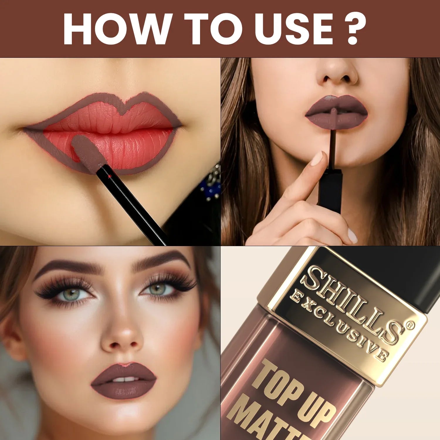 Top Up Matte Lipstick - Shills Professional