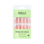 Nail Art Nails Short Almond(SPN687-SPN690) - Shills Professional
