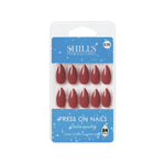 Glossy Solid Color Nails Sharp Almond(SPN631-SPN656) - Shills Professional