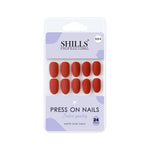 Matte Solid Color Nails Oval(SPN657-SPN666) - Shills Professional