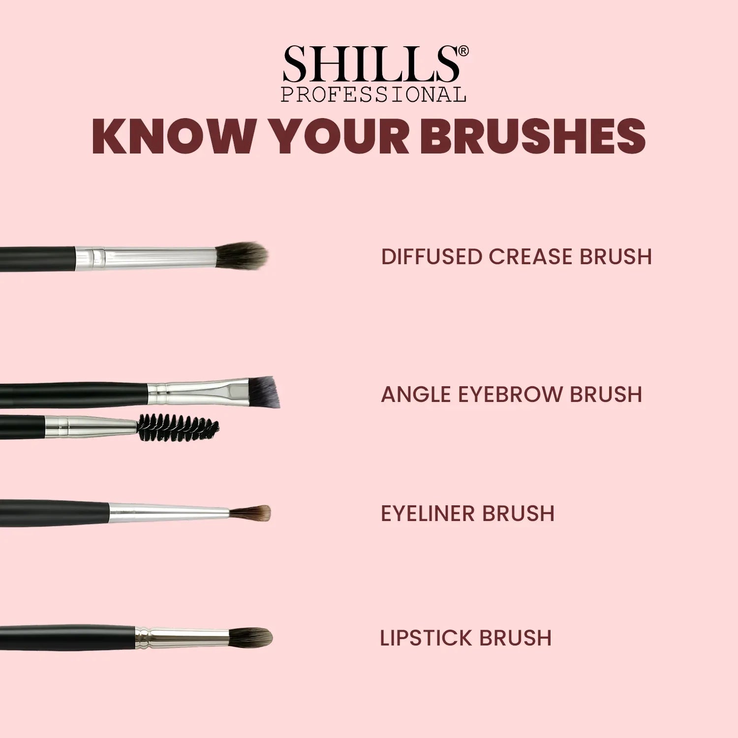 Make Up Brush Set - Shills Professional