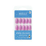 Glossy Solid Color Nails Sharp Almond(SPN631-SPN656) - Shills Professional