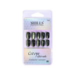 Cat Eye Effect Nails Oval(SPN747-SPN752) - Shills Professional