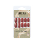 Glossy Solid Color Nails Square(SPN579-SPN604) - Shills Professional