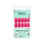 Glossy Solid Color Nails Oval(SPN527-SPN552) - Shills Professional