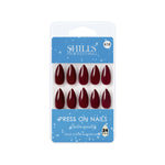 Glossy Solid Color Nails Sharp Almond(SPN605-SPN630) - Shills Professional