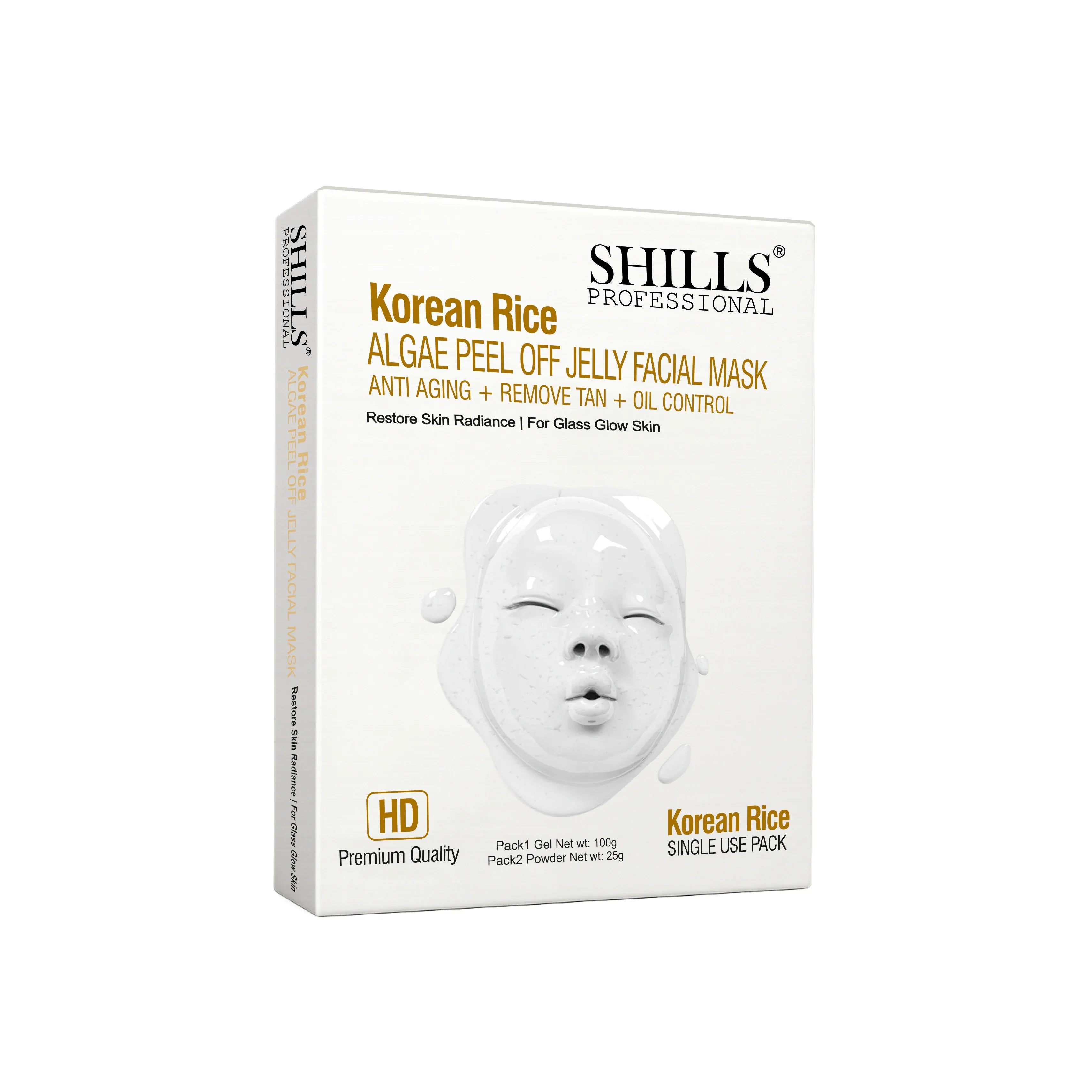 Algae Peel Off Jelly Facial Mask - Shills Professional