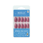 Glossy Solid Color Nails Sharp Almond(SPN605-SPN630) - Shills Professional
