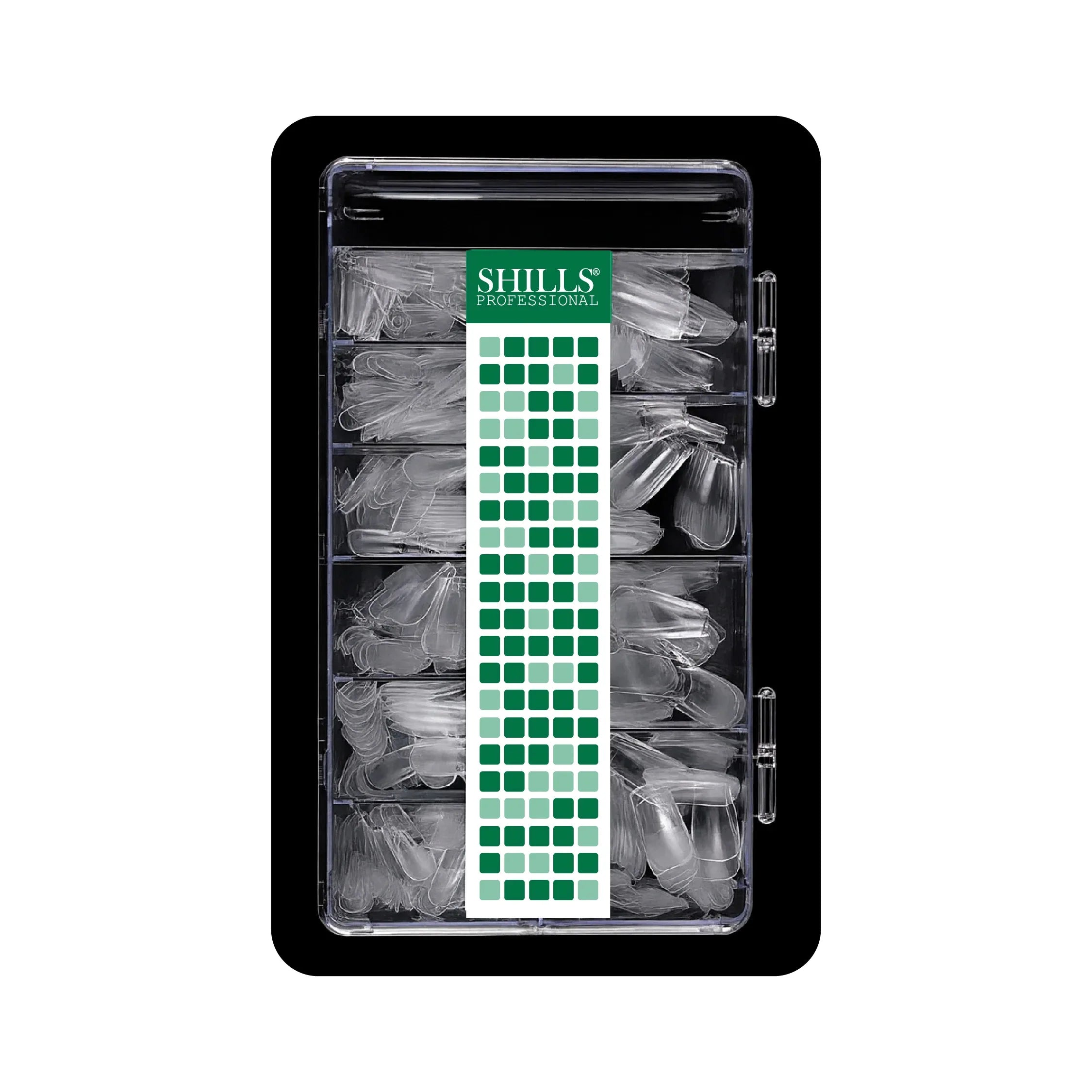Soft Gel Tips Matte Short T-Shape-PT18-CLEAR - Shills Professional