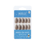 Glossy Solid Color Nails Sharp Almond(SPN605-SPN630) - Shills Professional