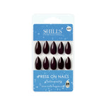 Glossy Solid Color Nails Sharp Almond(SPN605-SPN630) - Shills Professional