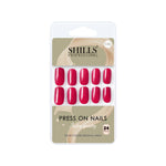 Glossy Solid Color Nails Square(SPN579-SPN604) - Shills Professional