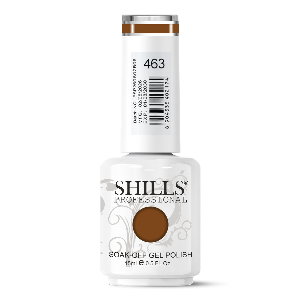SHILLS PROFESSIONAL UV/LED Brown Gel Polish 15ml
