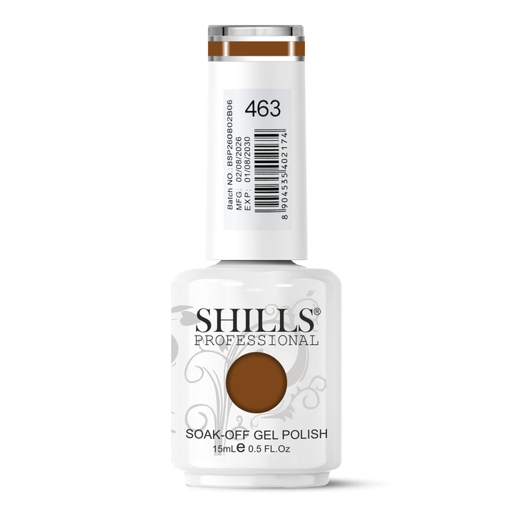 SHILLS PROFESSIONAL UV/LED Brown Gel Polish 15ml