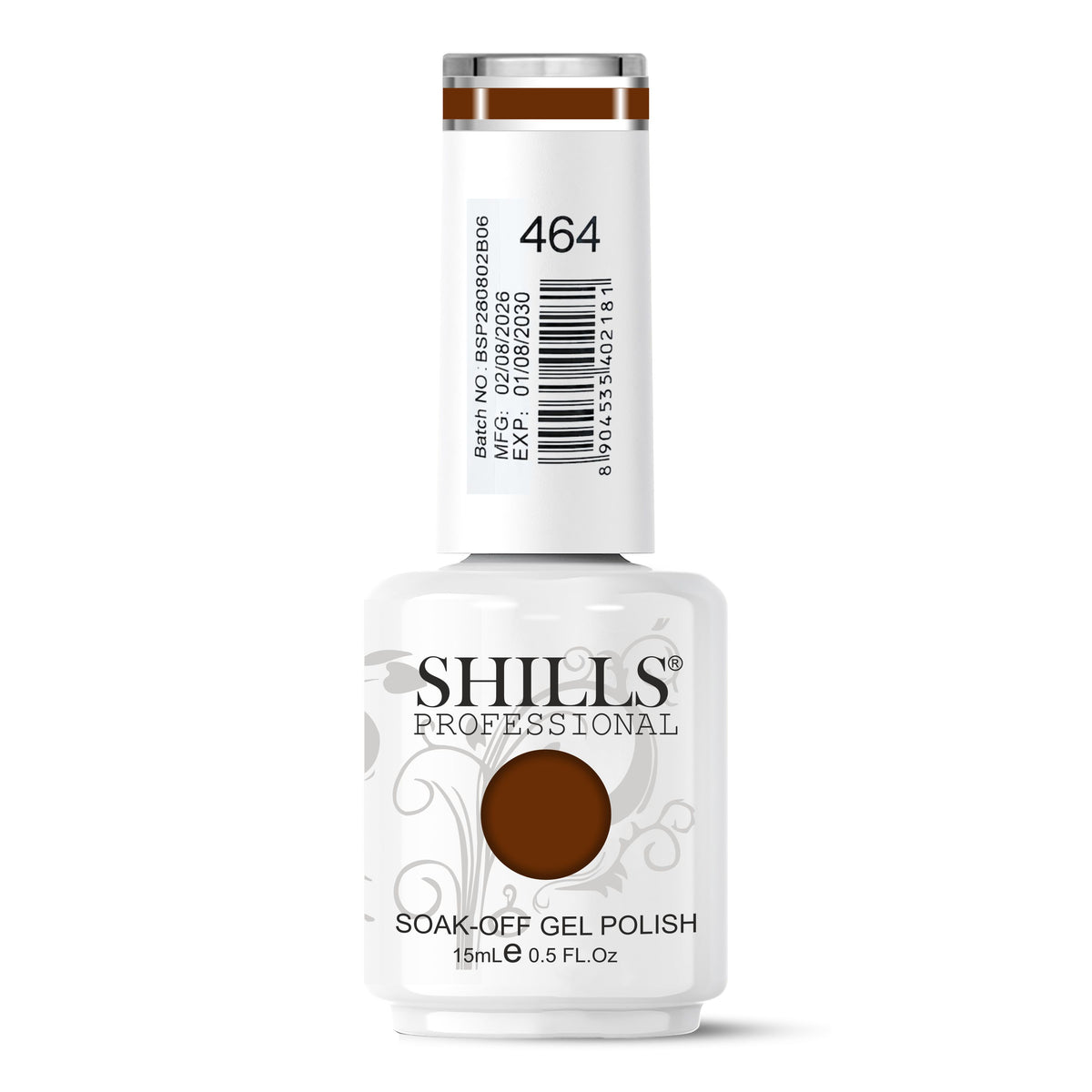 SHILLS PROFESSIONAL UV/LED Brown Gel Polish 15ml