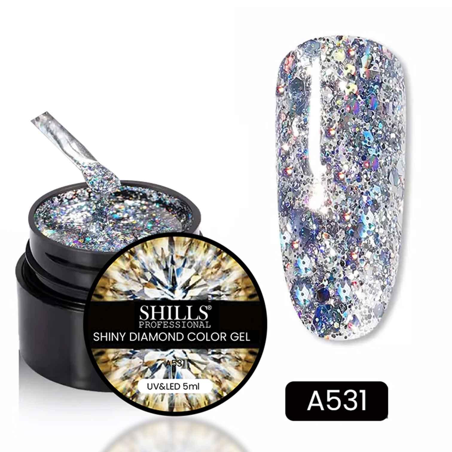 Shiny Diamond Color Art Gel - Shills Professional
