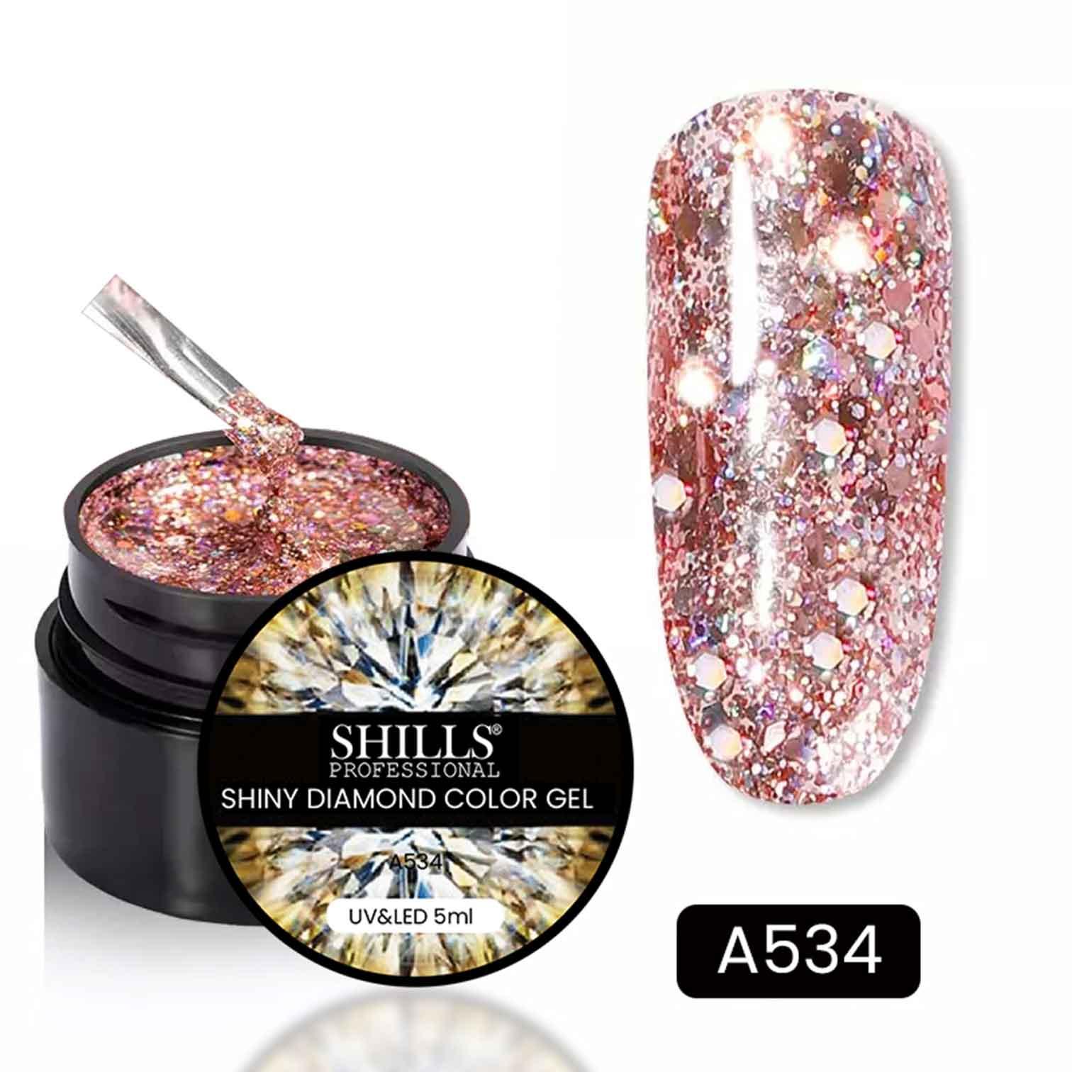 Shiny Diamond Color Art Gel - Shills Professional