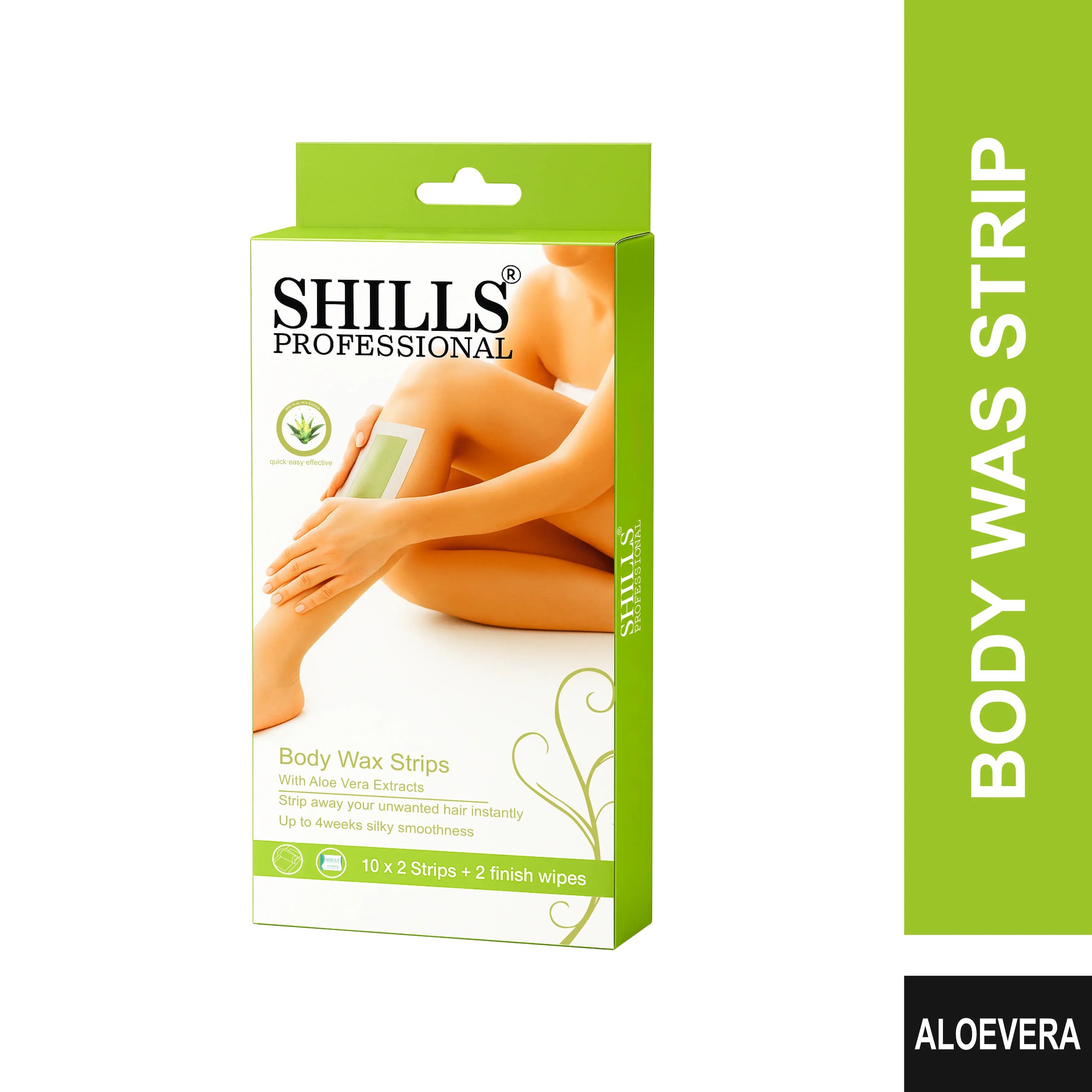 Body Wax Strips - Shills Professional